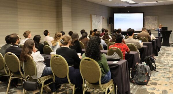 Guest speaker Monica Ferraris shares insights with students at IGNITE MSE.